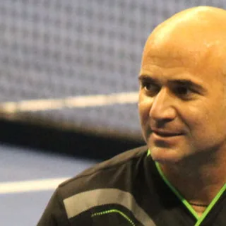 Portrait of Andre Agassi