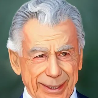 Portrait of Kirk Kerkorian